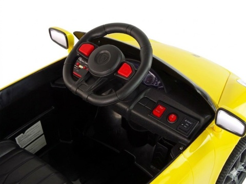 MAŁE AUTKO NA AKUMULATOR WMT-666 DLA DZIECKA 1-3 LAT ŚWIATŁA PILOT MP3 USB