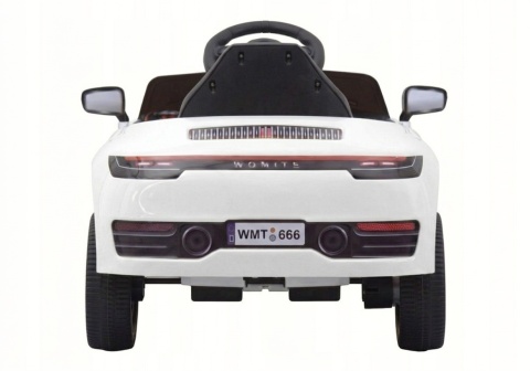 MAŁE AUTKO NA AKUMULATOR WMT-666 DLA DZIECKA 1-3 LAT ŚWIATŁA PILOT MP3 USB