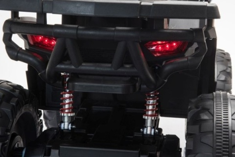 MOCNY QUAD NA AKUMULATOR DLA DZIECKA JC333 2X200W KOŁA EVA ŚWIATŁA LED MP3