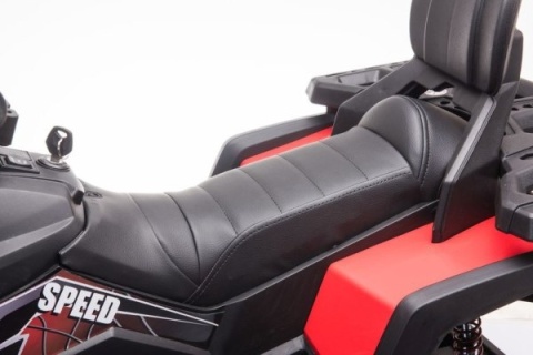 MOCNY QUAD NA AKUMULATOR DLA DZIECKA JC333 2X200W KOŁA EVA ŚWIATŁA LED MP3