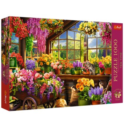 Puzzle - 1000 Premium Plus - Przygotowania do wiosny - Trefl 10840