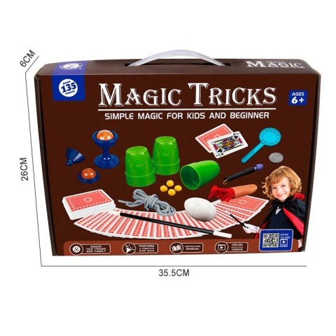 WOOPIE Zestaw Małego Magika Karty Iluzja 135 Sztuczek