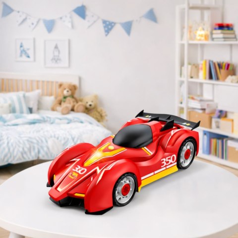 ZESTAW KONSTRUKCYJNY TUNING AUTA WYŚCIGÓWKA DO SKRĘCANIA WKRĘTARKA ŚWIATŁA