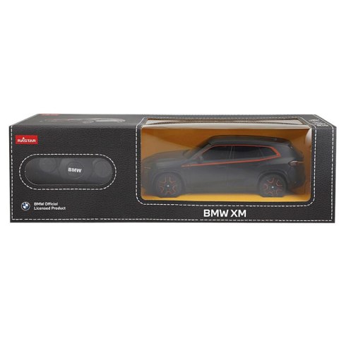 SAMOCHÓD ZDALNIE STEROWANY AUTO RC BMW XM CZARNE 1:24 RASTAR PILOT 2.4 GHZ