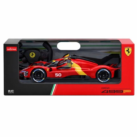 SAMOCHÓD ZDALNIE STEROWANY AUTO RC FERRARI 499P 1:24 RASTAR PILOT 2.4 GHZ