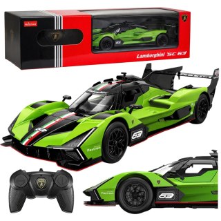 SAMOCHÓD ZDALNIE STEROWANY AUTO RC LAMBORGHINI SC63 1:24 RASTAR PILOT