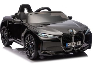 AUTO NA AKUMULATOR DLA DZIECI BMW I4 4X4 JE1009 EVA SKÓRA LED USB MP3 PILOT