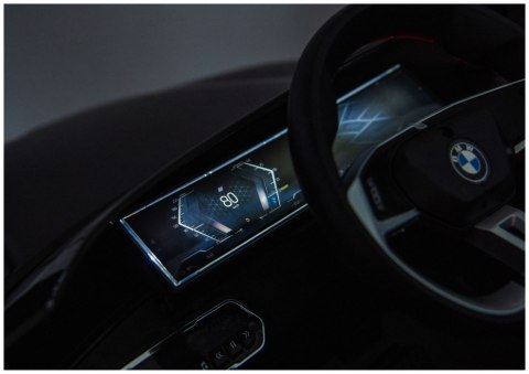 AUTO NA AKUMULATOR DLA DZIECI BMW I4 4X4 JE1009 EVA SKÓRA LED USB MP3 PILOT
