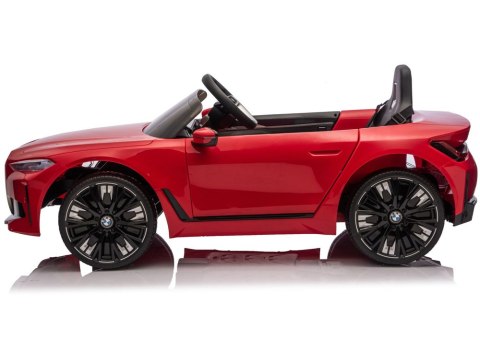AUTO NA AKUMULATOR DLA DZIECI BMW I4 4X4 JE1009 EVA SKÓRA LED USB MP3 PILOT