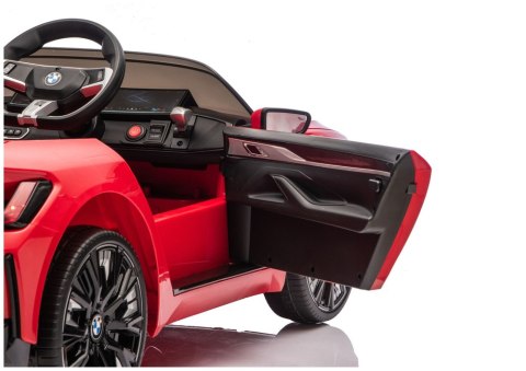 AUTO NA AKUMULATOR DLA DZIECI BMW I4 4X4 JE1009 EVA SKÓRA LED USB MP3 PILOT