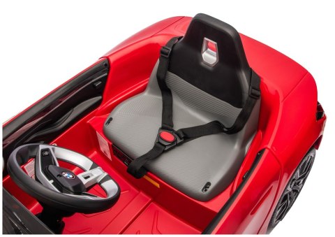 AUTO NA AKUMULATOR DLA DZIECI BMW I4 4X4 JE1009 EVA SKÓRA LED USB MP3 PILOT