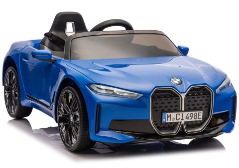 AUTO NA AKUMULATOR DLA DZIECI BMW I4 4X4 JE1009 EVA SKÓRA LED USB MP3 PILOT