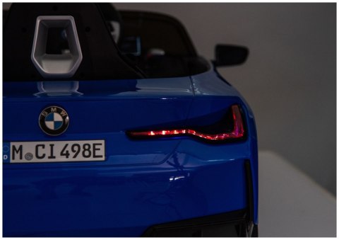 AUTO NA AKUMULATOR DLA DZIECI BMW I4 4X4 JE1009 EVA SKÓRA LED USB MP3 PILOT