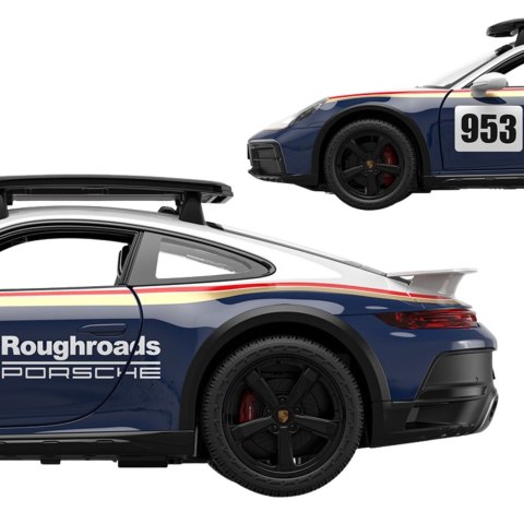 SAMOCHÓD ZDALNIE STEROWANY AUTO RC PORSCHE 911 DAKAR 1:14 RASTAR LED 2.4GHZ