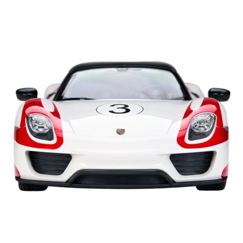 SAMOCHÓD ZDALNIE STEROWANY AUTO RC PORSCHE 918 SPYDER 1:14 RASTAR LED 2.4GHZ