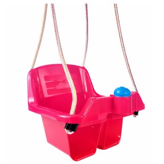 HUŚTAWKA OGRODOWA KUBEŁKOWA DLA DZIECI NIEMOWLĄT GŁĘBOKIE SIEDZISKO 5237