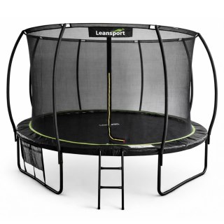 DUŻA TRAMPOLINA OGRODOWA DLA DZIECI LEAN SIATKA WEWNĘTRZNA 366CM12FT ANTYUV