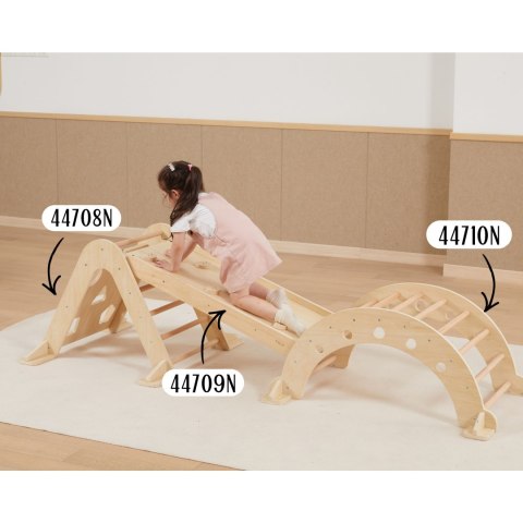VIGA Drewniana Drabinka Pikler Trójkąt Wspinaczkowy Montessori