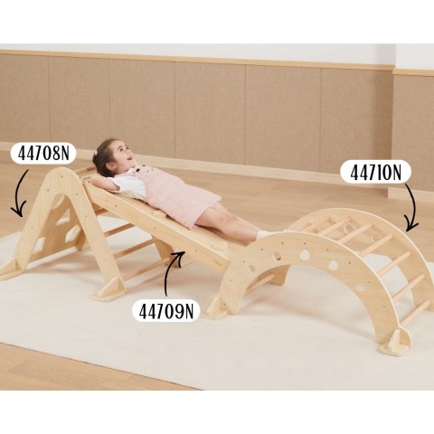 VIGA Drewniana Drabinka Pikler Trójkąt Wspinaczkowy Montessori