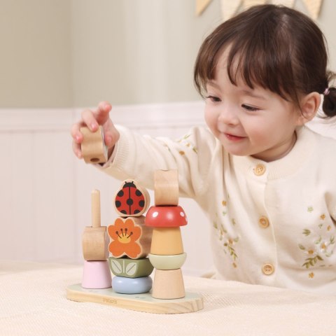 VIGA Drewniana Układanka Sorter Ogród 12m+