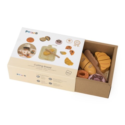 VIGA Drewniany Zestaw Śniadaniowy - Mały Piekarz