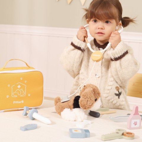 VIGA PolarB Zestaw do pielęgnacji zwierząt - Mały Weterynarz