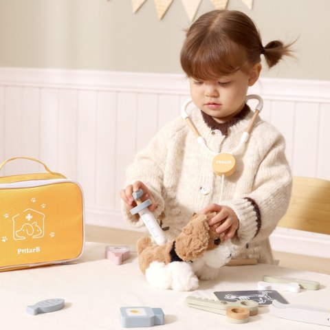 VIGA PolarB Zestaw do pielęgnacji zwierząt - Mały Weterynarz