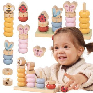 VIGA Wiosenna Układanka- Nauka Liczenia