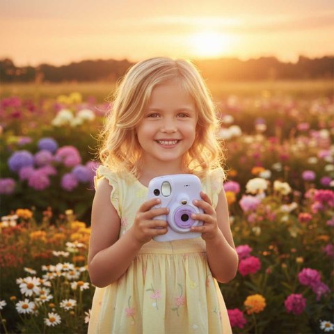 APARAT NATYCHMIASTOWY KAMERA DLA DZIECI CYFROWY 16X 2.5K GRY WKŁADY MAZAKI