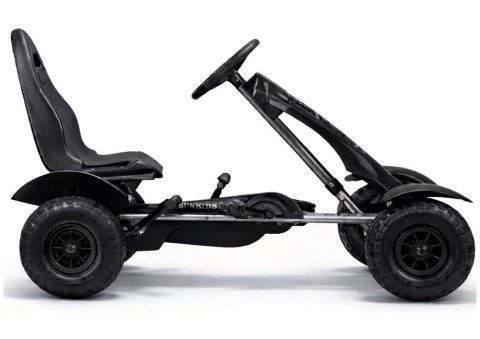 GOKART NA PEDAŁY DLA DZIECKA 6-12 LAT DO 50KG F618 POMPOWANE KOŁA NEUTRALNY