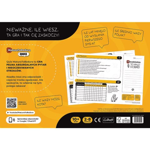 Gra Matura To Bzdura Trefl 30071