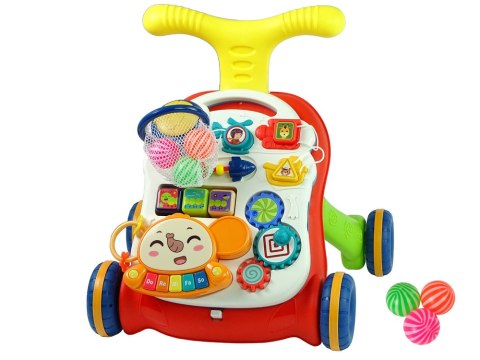 PCHACZ CHODZIK INTERAKTYWNY DLA DZIECKA 2W1 STOLICZEK PIANINKO DŹWIĘKI