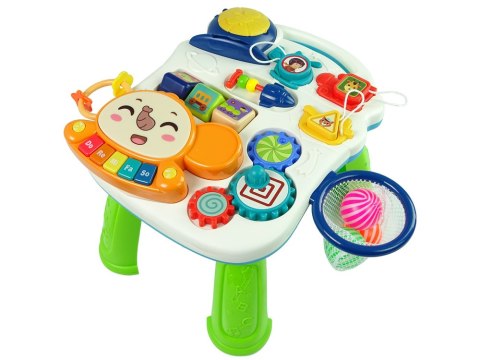 PCHACZ CHODZIK INTERAKTYWNY DLA DZIECKA 2W1 STOLICZEK PIANINKO DŹWIĘKI