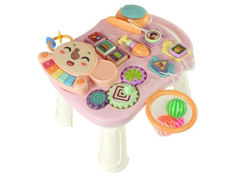 PCHACZ CHODZIK INTERAKTYWNY DLA DZIECKA 2W1 STOLICZEK PIANINKO DŹWIĘKI