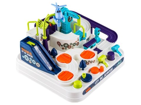 TOR PARKING SAMOCHODOWY Z PRZESZKODAMI POJAZDY RATUNKOWE WINDA 4 AUTKA