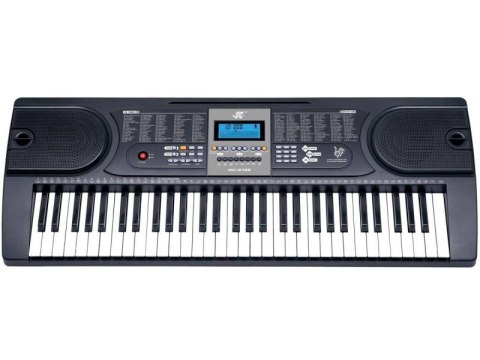KEYBOARD ORGANY MK-2106 LCD 61 KLAWISZY MIKROFON ZASILACZ GŁOŚNIKI EFEKTY
