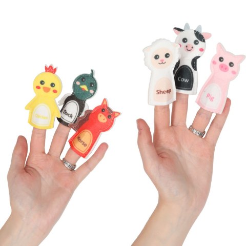 KSIĄŻECZKA SENSORYCZNA FILCOWA MANIPULACYJNA DLA MALUSZKA RUCHOME ELEMENTY