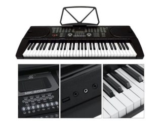 KEYBOARD ORGANY MK-2089 61 KLAWISZY STOJAK ZASILACZ WYŚWIETLACZ GŁOŚNIKI