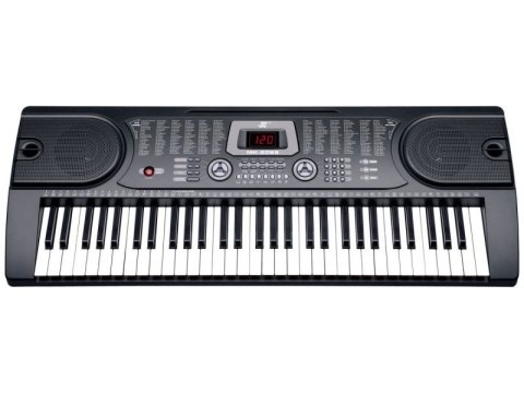 KEYBOARD ORGANY MK-2089 61 KLAWISZY STOJAK ZASILACZ WYŚWIETLACZ GŁOŚNIKI