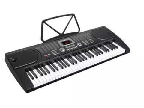 KEYBOARD ORGANY MK-2089 61 KLAWISZY STOJAK ZASILACZ WYŚWIETLACZ GŁOŚNIKI