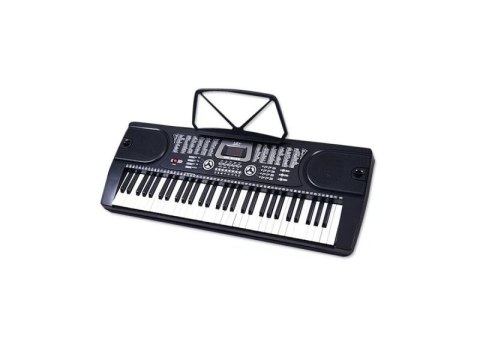 KEYBOARD ORGANY MK-2089 61 KLAWISZY STOJAK ZASILACZ WYŚWIETLACZ GŁOŚNIKI