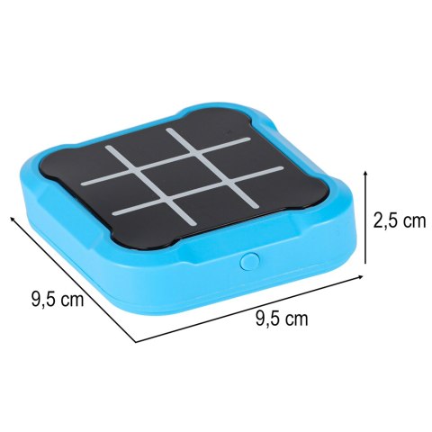 GRA ELEKTRONICZNA ZRĘCZNOŚCIOWA KÓŁKO I KRZYŻYK TIC TAC TOE KONSOLA PRZENOŚNA