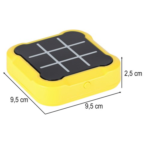 GRA ELEKTRONICZNA ZRĘCZNOŚCIOWA KÓŁKO I KRZYŻYK TIC TAC TOE KONSOLA PRZENOŚNA