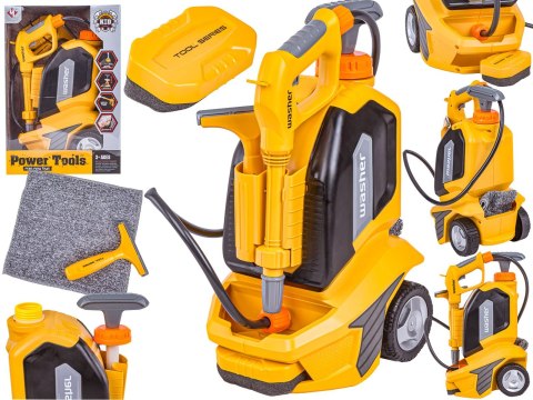 MYJKA CIŚNIENIOWA DLA DZIECI DZIAŁA JAK PRAWDZIWA MYJNIA SAMOCHODOWA AKCESORIA