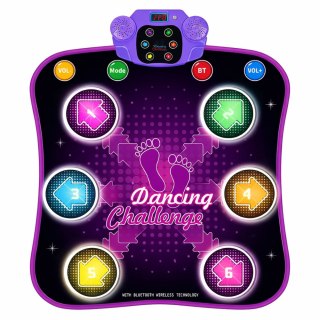 MATA MUZYCZNA DO TAŃCZENIA DLA DZIECI BLUETOOTH 5 TRYBÓW WYZWANIE ŚWIATŁA