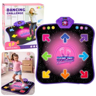 MATA MUZYCZNA DO TAŃCZENIA DLA DZIECI BLUETOOTH 5 TRYBÓW 3 POZIOMY ŚWIATŁA
