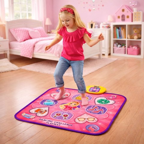 MATA MUZYCZNA DO TAŃCZENIA DLA DZIECI BLUETOOTH 5 TRYBÓW JEDNOROŻEC ŚWIATŁA