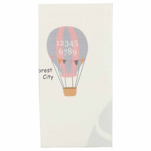 MATA PIANKOWA EDUKACYJNA DLA NIEMOWLĄT DWU STRONNA SKŁADANA 150X200CM BALONY ULICA