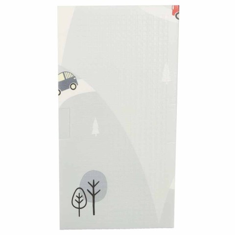 MATA PIANKOWA EDUKACYJNA DLA NIEMOWLĄT DWU STRONNA SKŁADANA 150X200CM BALONY ULICA