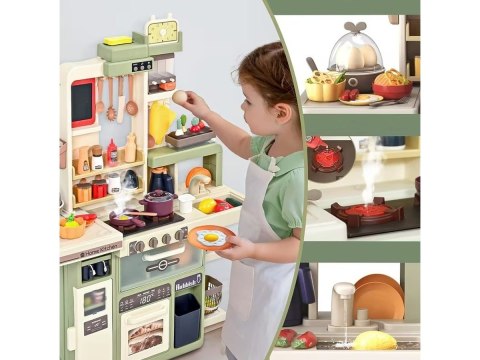 KUCHNIA INTERAKTYWNA DLA DZIECI KRAN Z WODĄ PARA DŹWIĘKI AKCESORIA 104 EL.